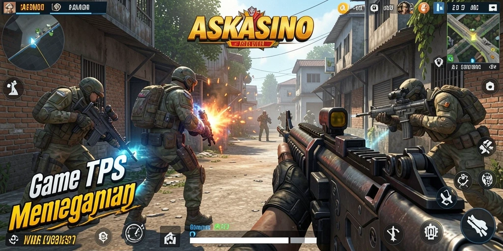 Tampilan gameplay seru dari ASKASINO yang memukau.