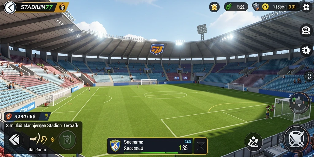 Tampilan menarik dari gameplay STADIUM77 yang penuh aksi.