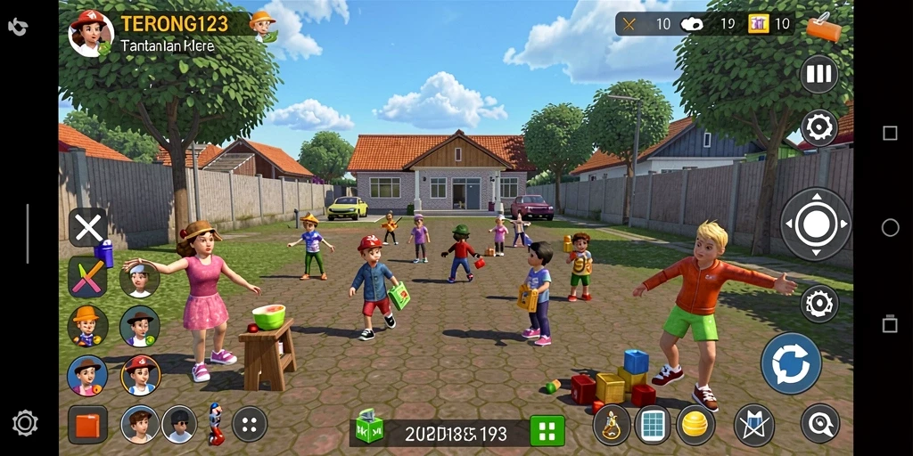 Tangkapan layar gameplay dari TERONG123 yang menunjukkan teka-teki menarik.